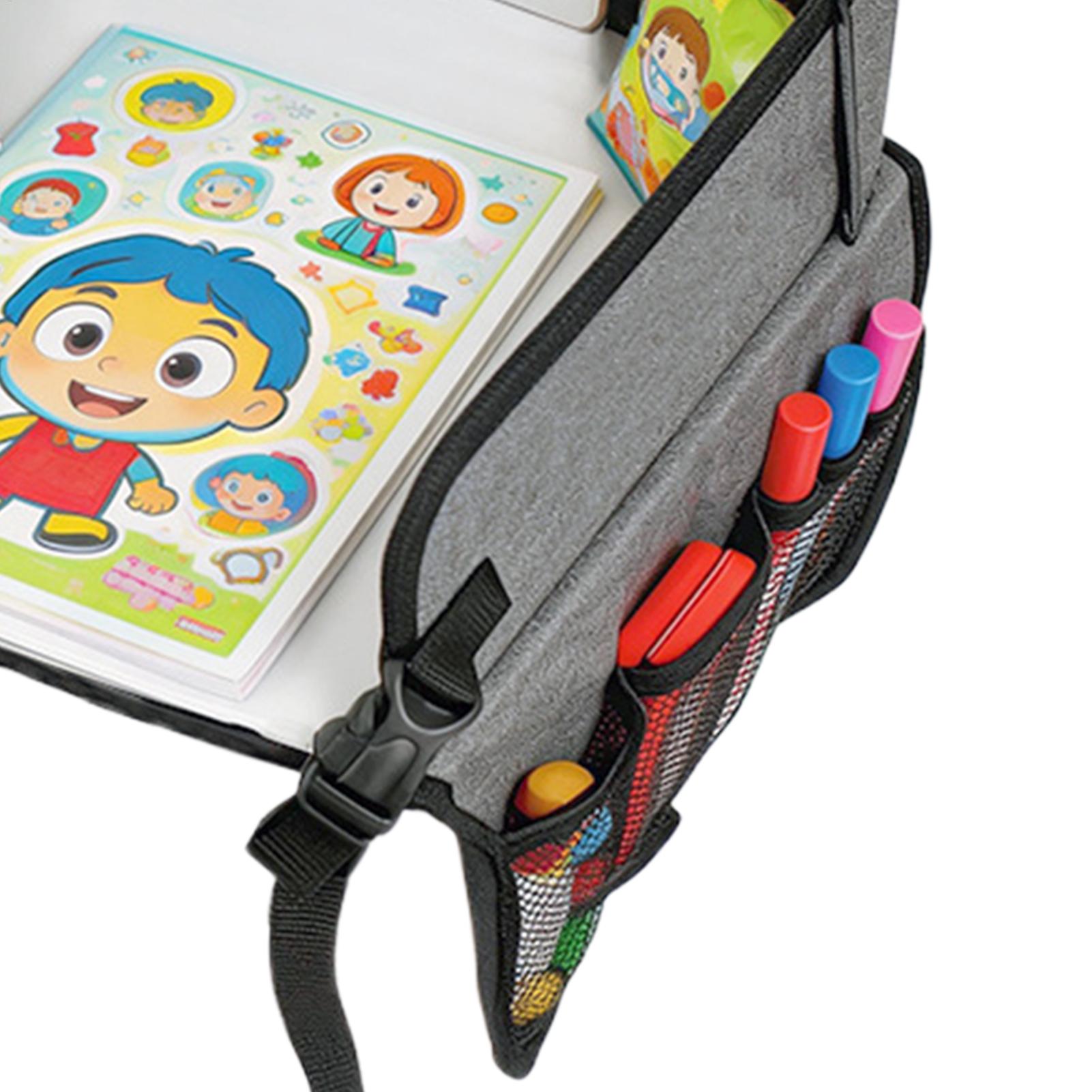 Kids Outdoor Table - Kids Travel Tray Foldable Portable Adjustable