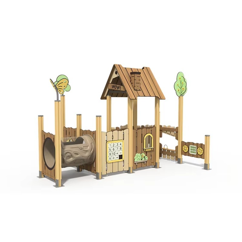 Kids Outdoor Climbing Equipment - Tunnel Plastic Climbing Outdoor Playground HPL