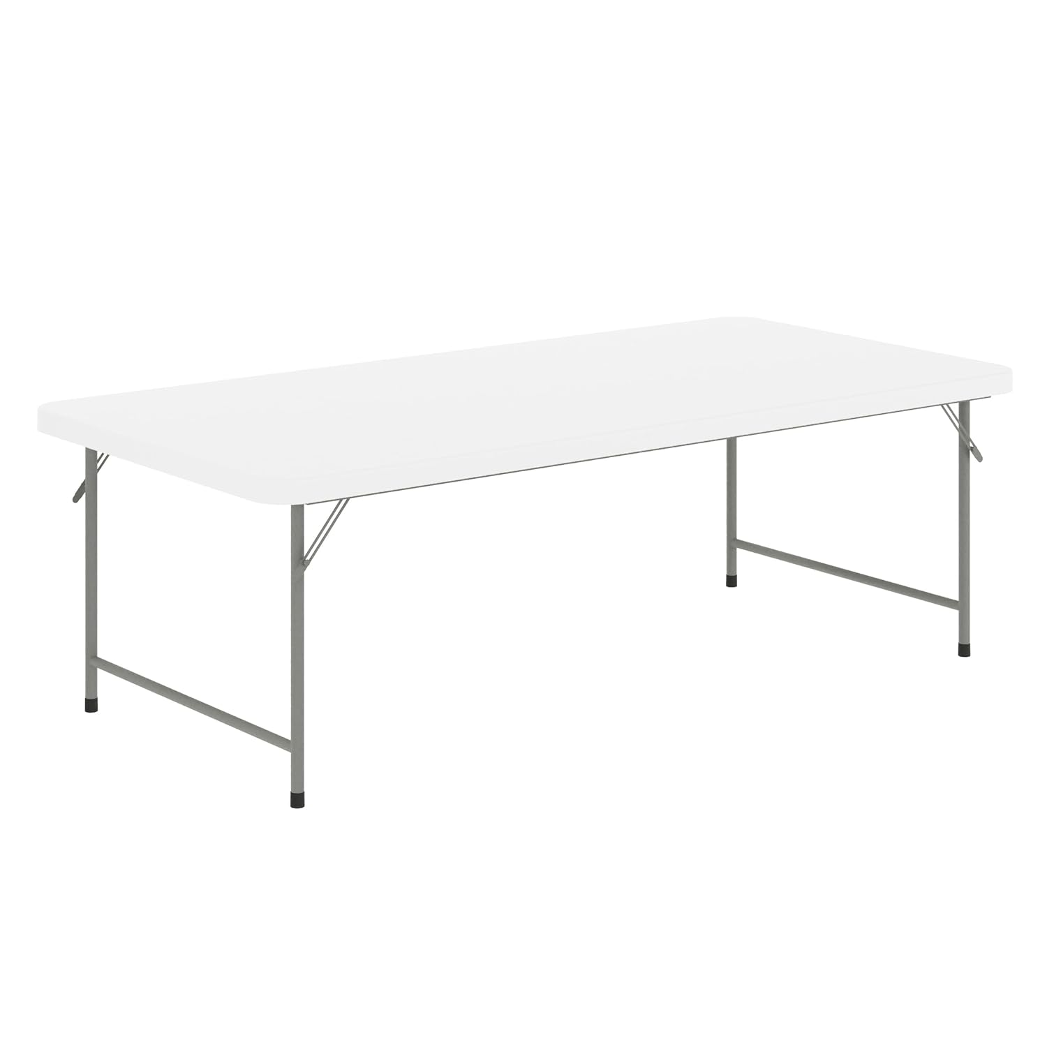 Kids Outdoor Table - Kids 4.93ft Plastic Folding Table, Granite
