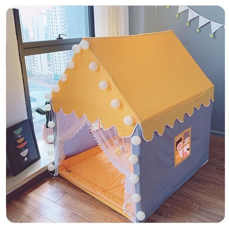 Kids Outdoor Play Tent - Portable Kids Tent Children's Folding Tipi