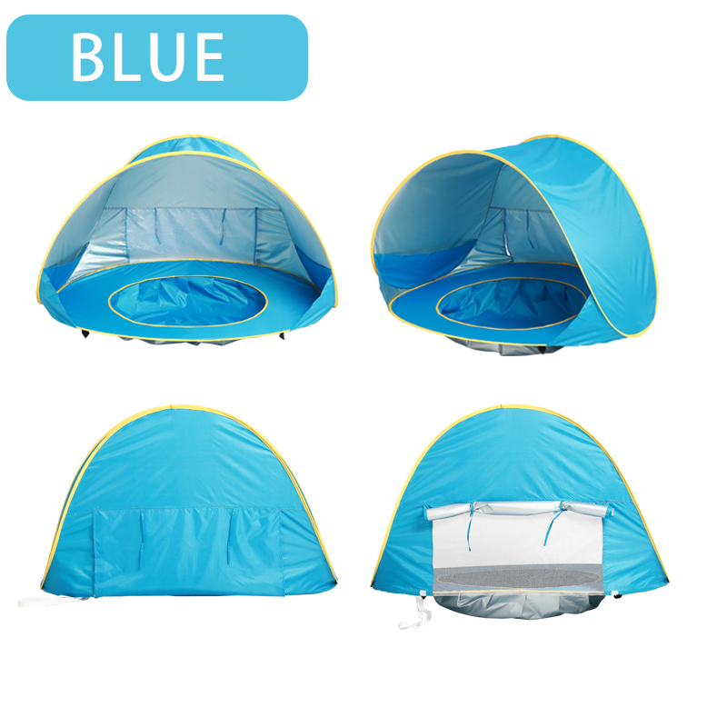 Baby Beach Tent Portable Shade - Kids Outdoor Play Tent ulasan dan harga