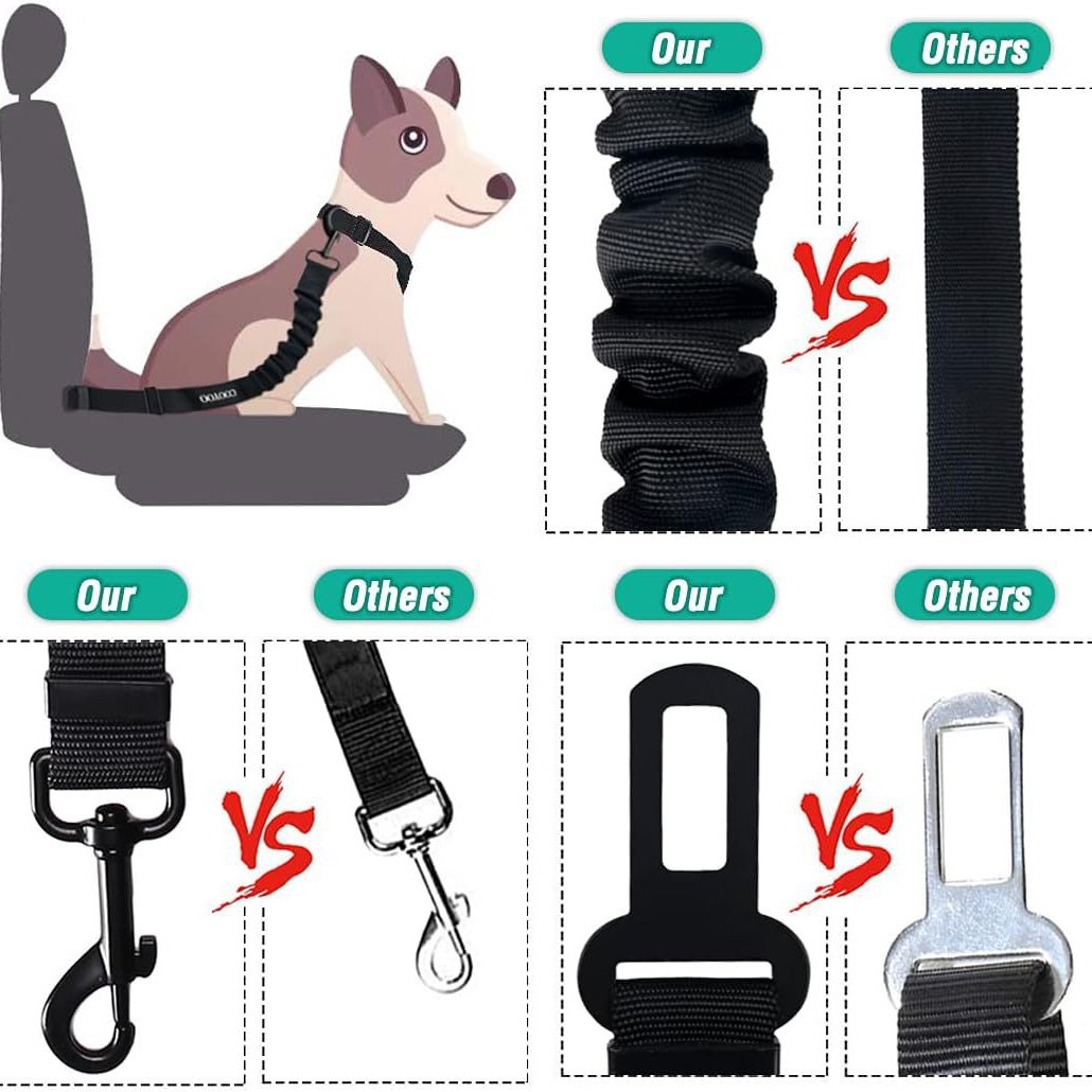 Durability Retractable Dog Car - Swing Seat Belt ulasan dan harga