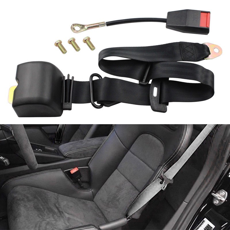 3-Point Car Fully Automatic Re - Swing Seat Belt ulasan dan harga