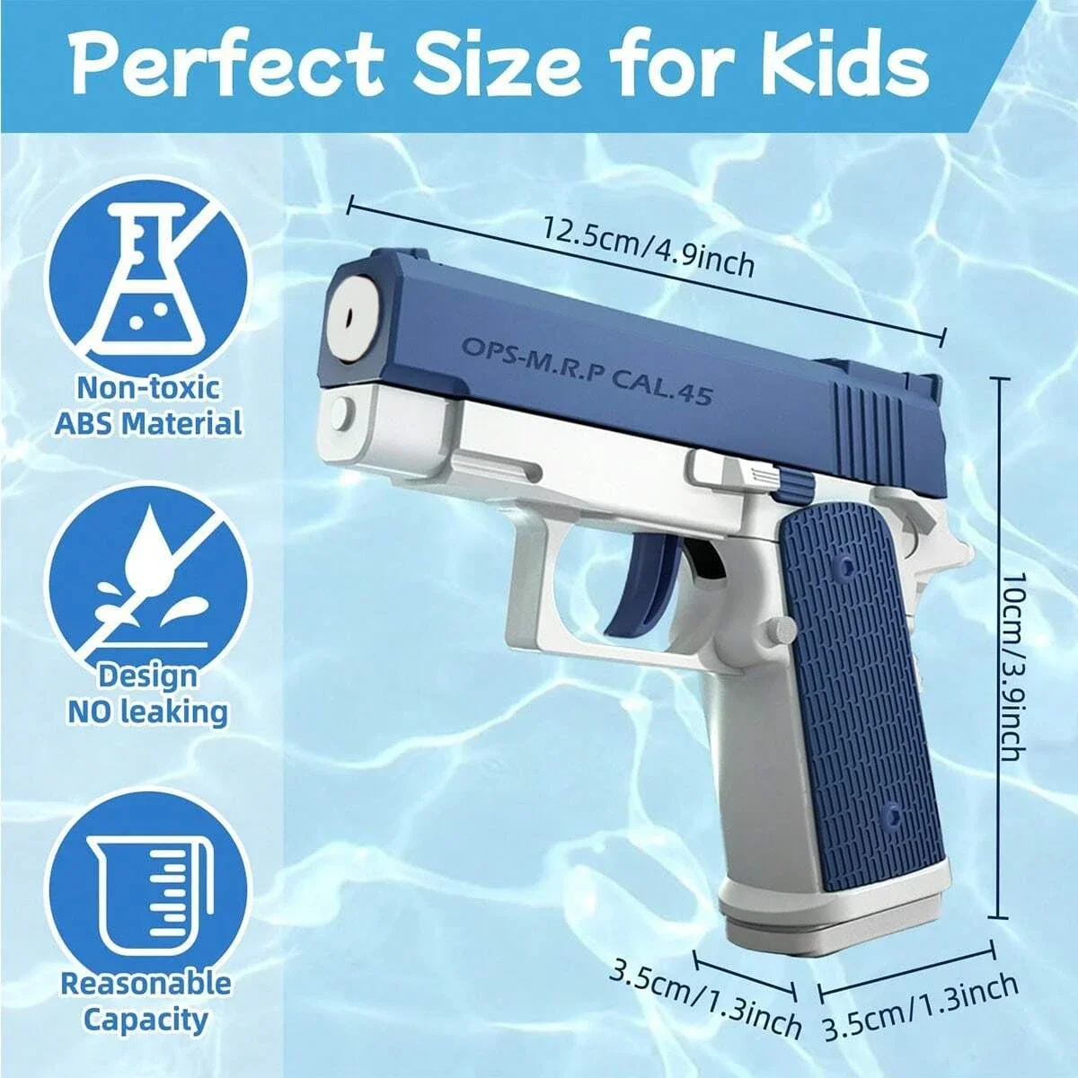 Toy Water Guns Pistol Toy Squi - Water Gun Soaker ulasan dan harga