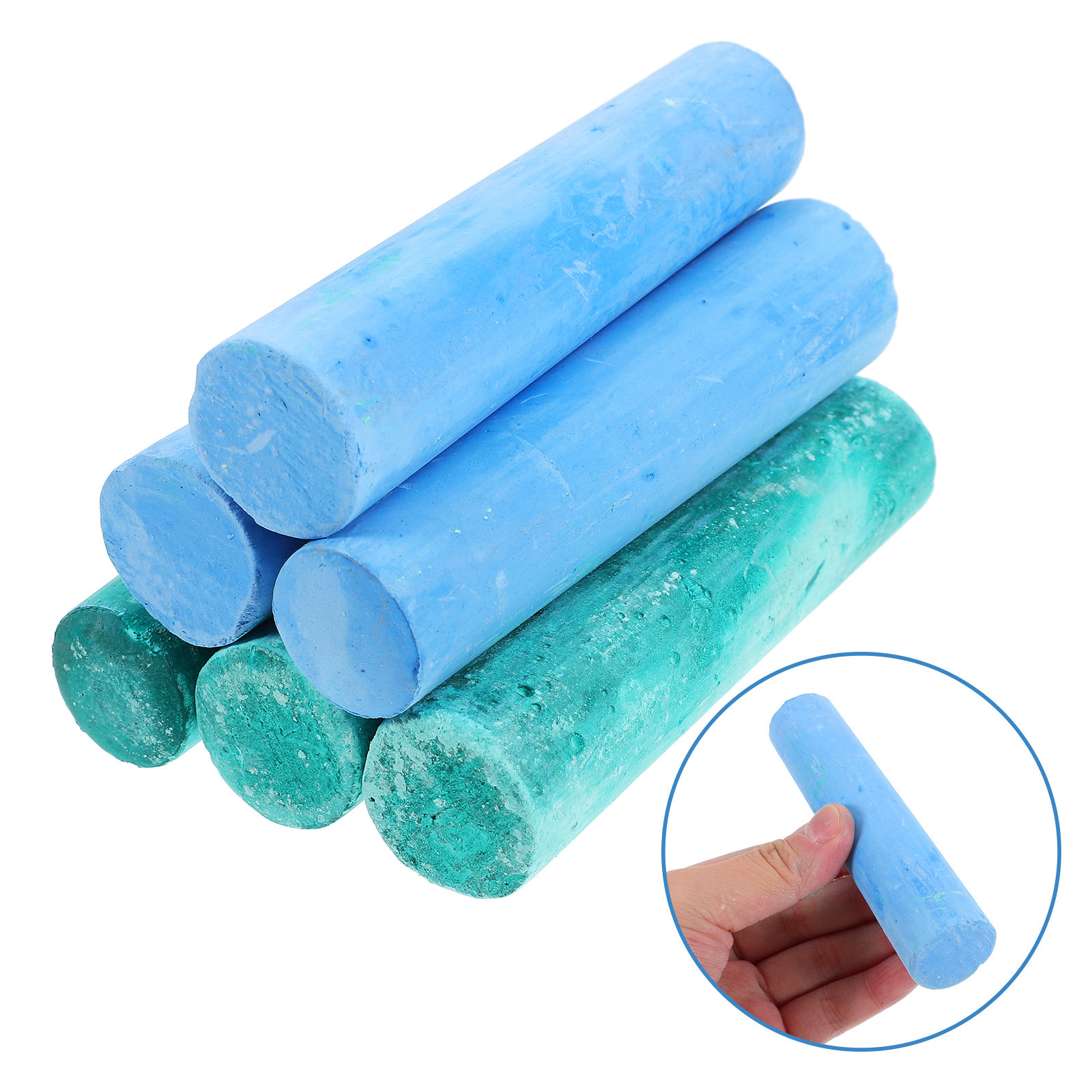 40Pcs Jumbo Washable Sidewalk  - Kids Outdoor Chalkboard ulasan dan harga