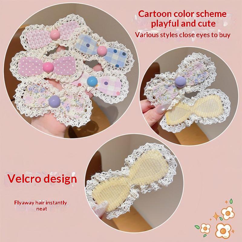 Lace Velcro Broken Hair Clips  - Kids Outdoor Activities ulasan dan harga