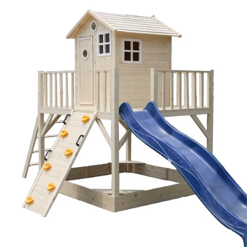 Outdoor Wood Play House Toddle - Kids Outdoor Wooden Playhouse ulasan dan harga