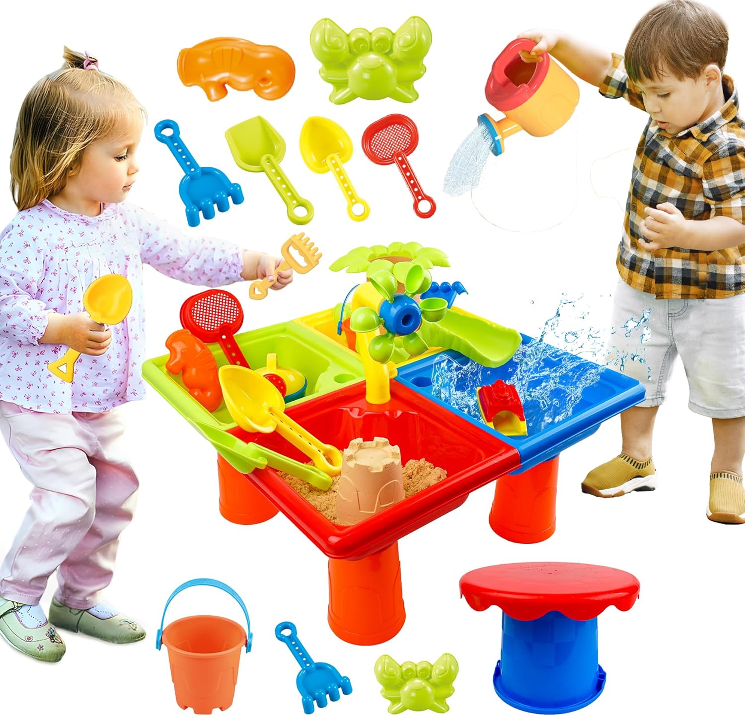 25 Pcs Summer Water Table for  - Kids Outdoor Table ulasan dan harga