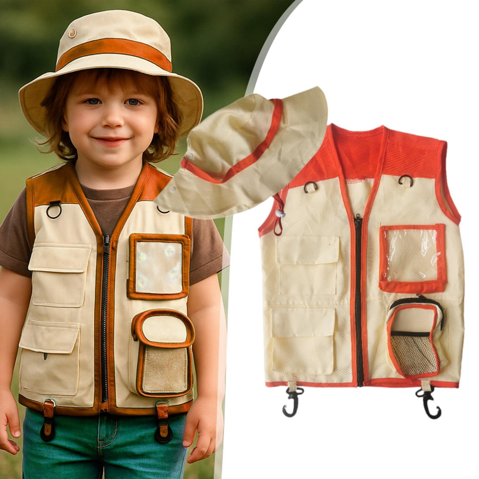 Kids Outdoor Exploration Vest  - Kids Outdoor Zoo ulasan dan harga