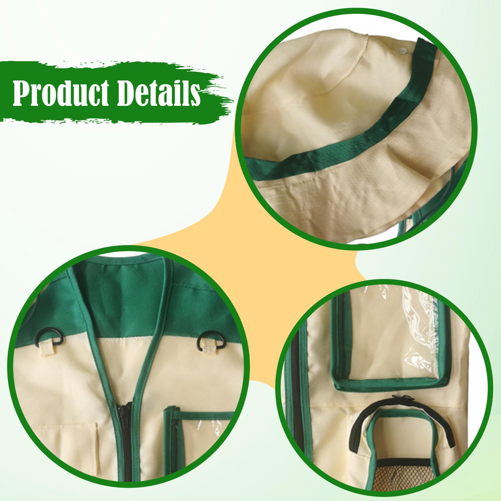 Kids Outdoor Exploration Vest  - Kids Outdoor Zoo ulasan dan harga