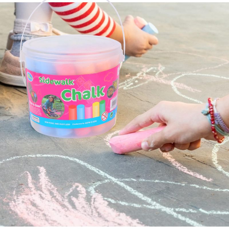 Washable Jumbo Sidewalk Colors - Kids Outdoor Chalkboard ulasan dan harga