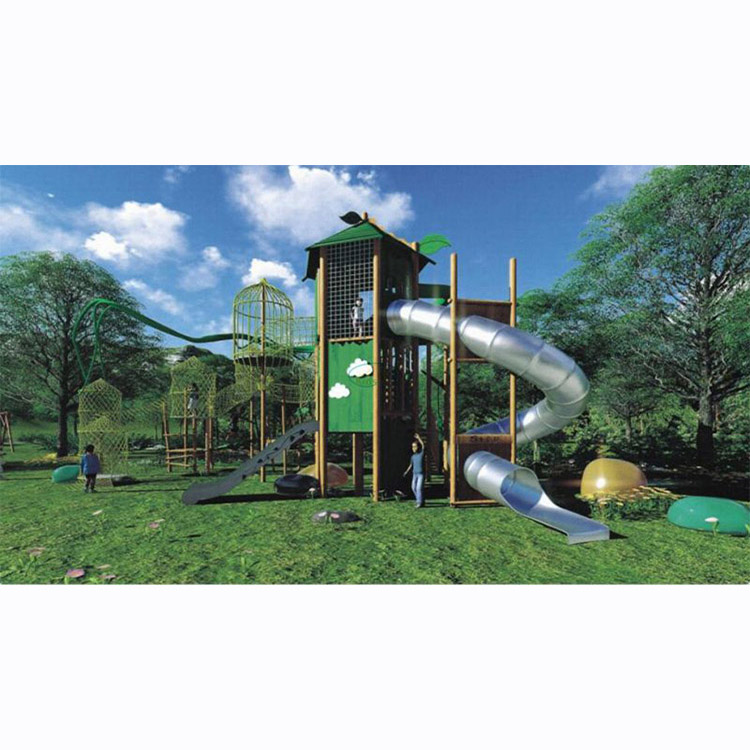 Large Outdoor Stainless Steel  - Kids Outdoor Wooden Playhouse ulasan dan harga