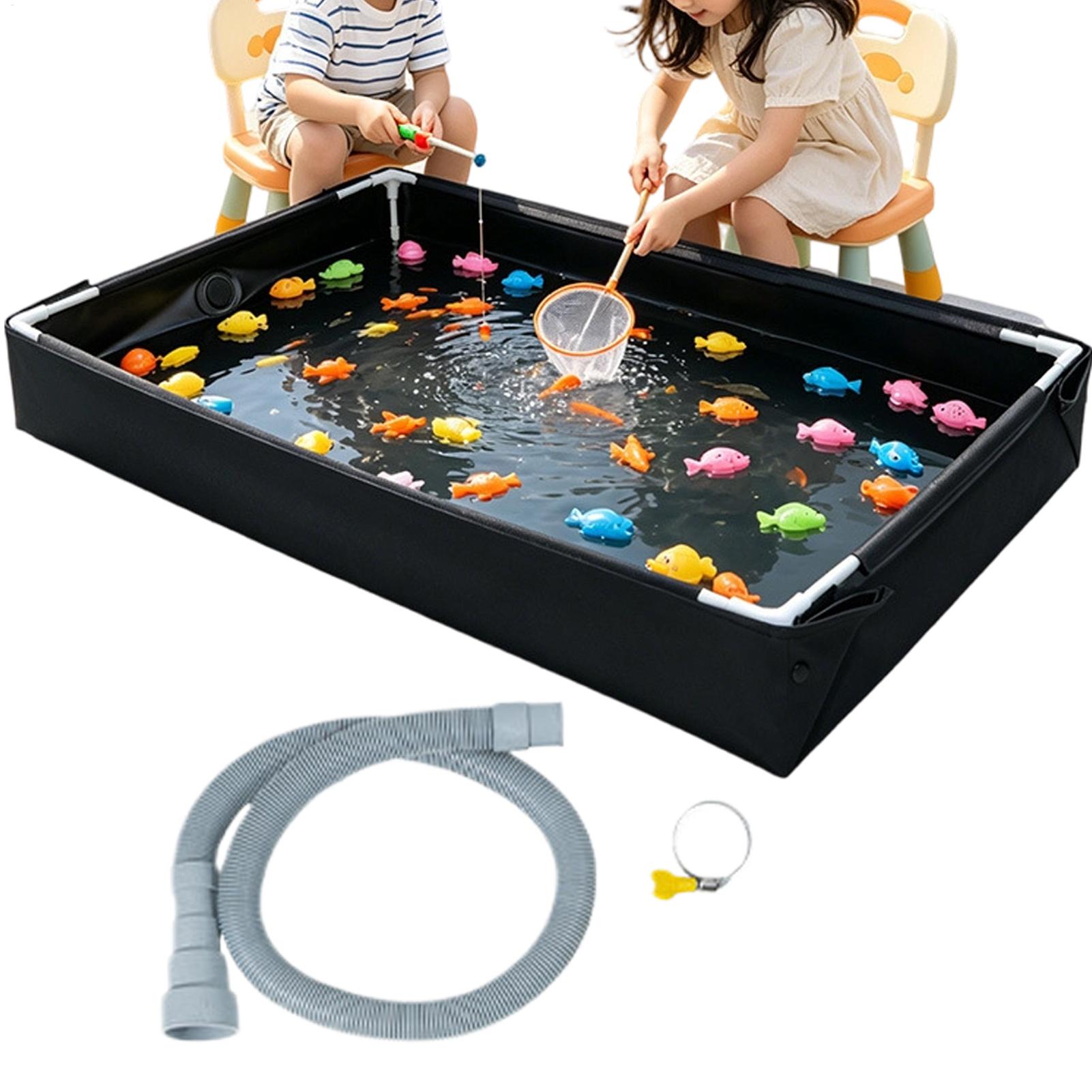 Foldable Sandbox Water Play Ta - Kids Outdoor Table ulasan dan harga