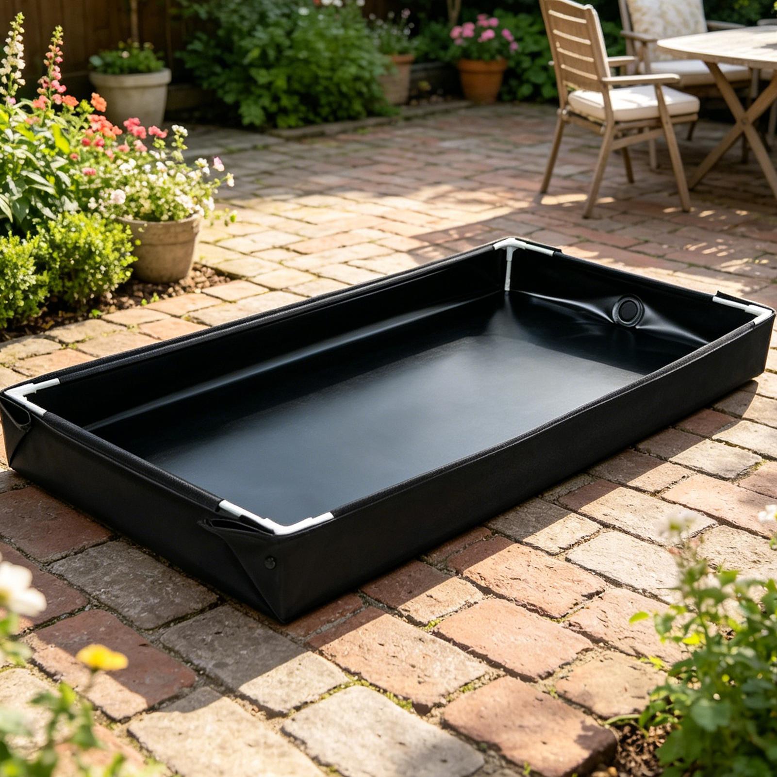 Foldable Sandbox Water Play Ta - Kids Outdoor Table ulasan dan harga