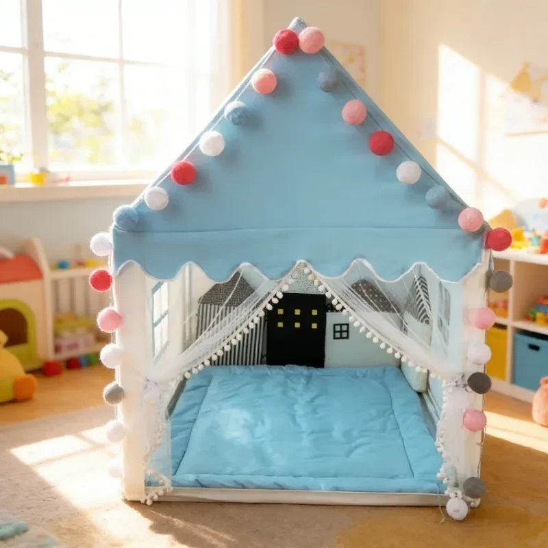 Large Pink Princess Castle Ten - Kids Outdoor Play Tent ulasan dan harga