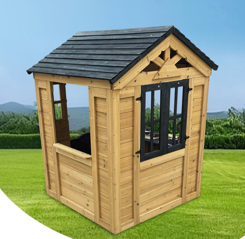 Outdoor Garden Wooden Kids Rol - Kids Outdoor Wooden Playhouse ulasan dan harga