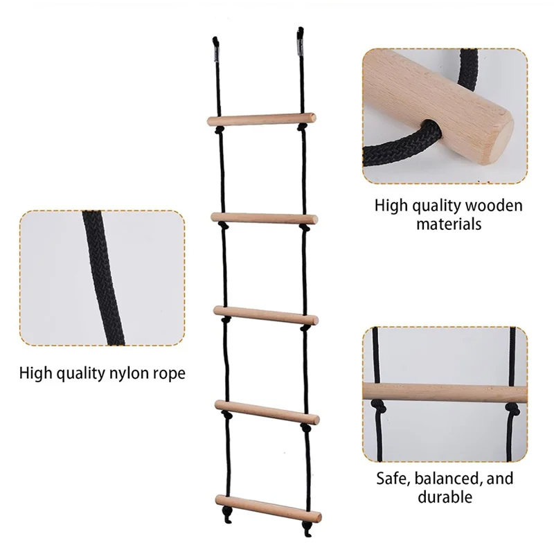 Children Climbing Rope Ladder  - Kids Outdoor Climbing Equipment ulasan dan harga