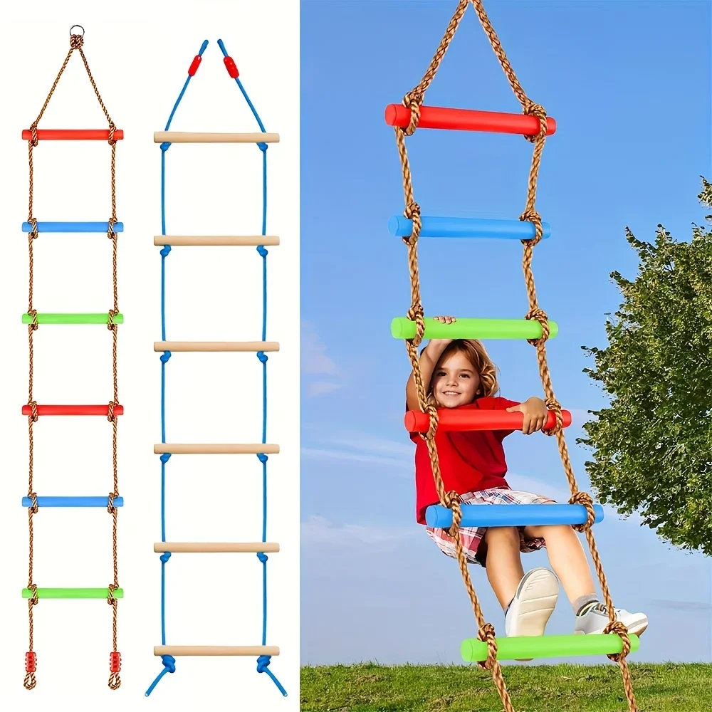 1pc Colorful Kids Climbing Lad - Kids Outdoor Climbing Equipment ulasan dan harga