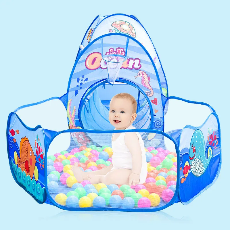 3 In 1 Children Ball Pool Baby - Kids Outdoor Play Tent ulasan dan harga