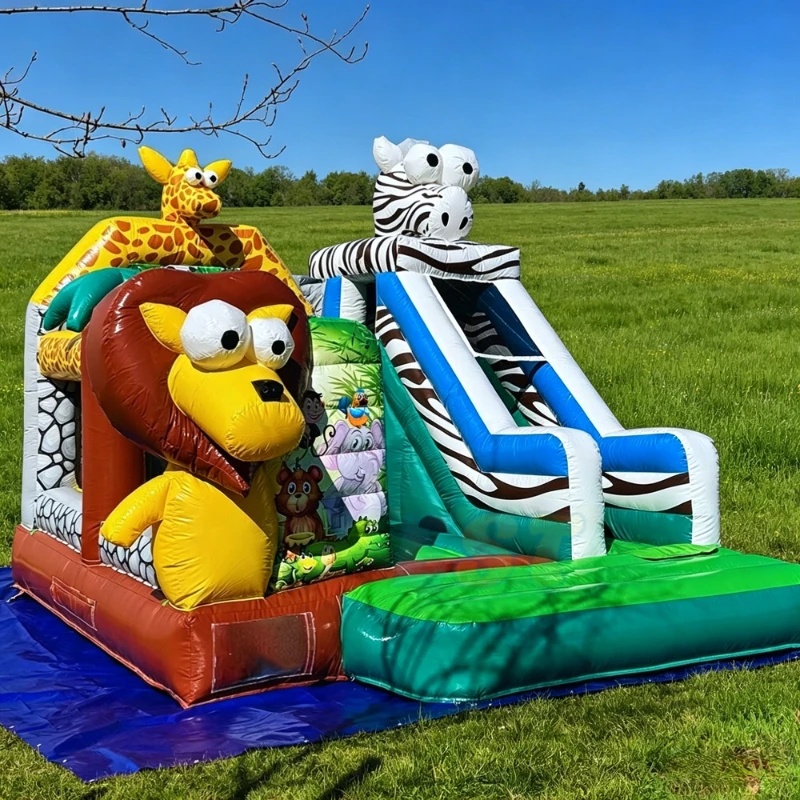 Outdoor Durable PVC Jungle Ani - Kids Outdoor Zoo ulasan dan harga