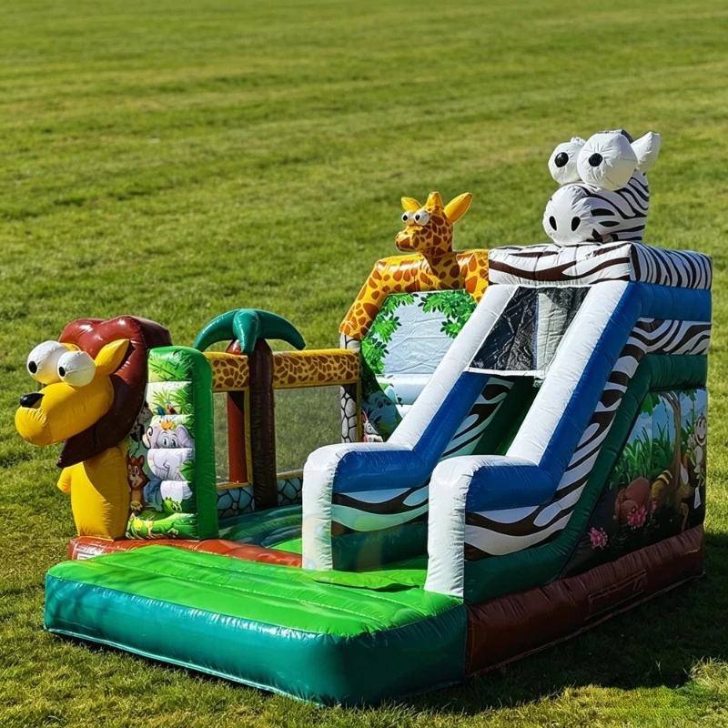 Outdoor Durable PVC Jungle Ani - Kids Outdoor Zoo ulasan dan harga