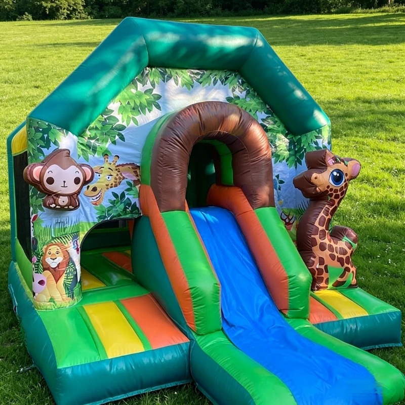 Outdoor Durable PVC Jungle Ani - Kids Outdoor Zoo ulasan dan harga
