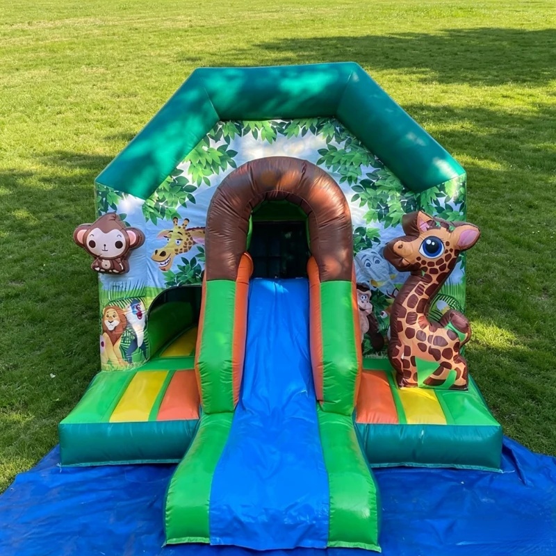 Outdoor Durable PVC Jungle Ani - Kids Outdoor Zoo ulasan dan harga