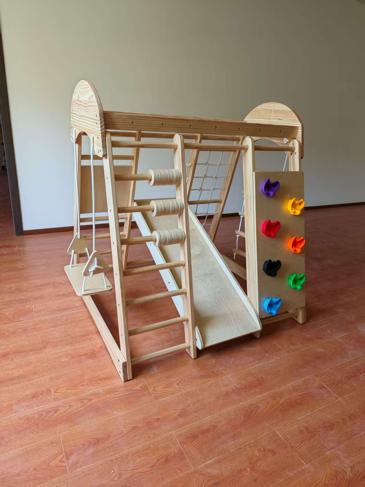 Wooden Kids Climbing Frame Lad - Kids Indoor Outdoor Games ulasan dan harga