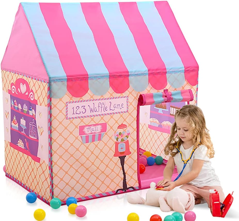 Boys Girls Toys Children Indoo - Kids Outdoor Play Tent ulasan dan harga