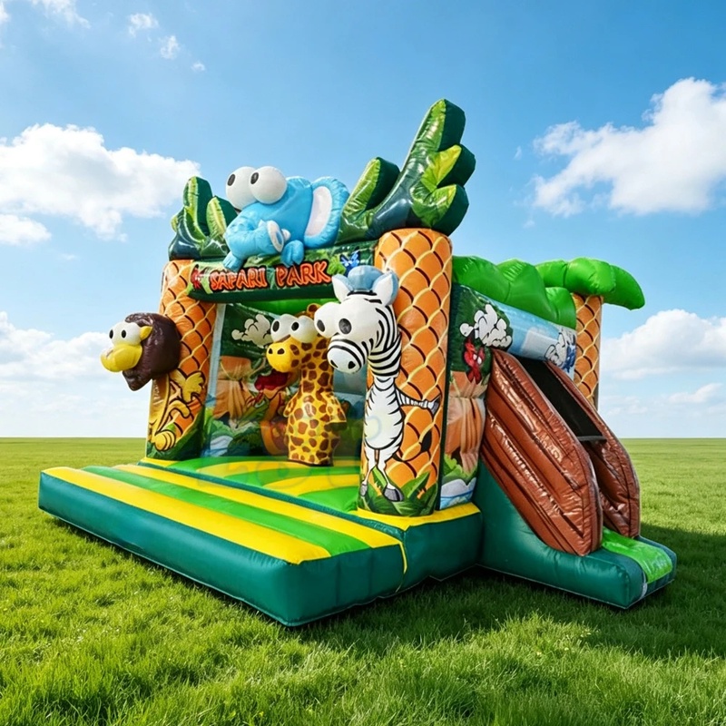 Jungle Commercial Inflatable B - Kids Outdoor Zoo ulasan dan harga