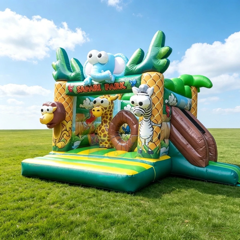 Jungle Commercial Inflatable B - Kids Outdoor Zoo ulasan dan harga
