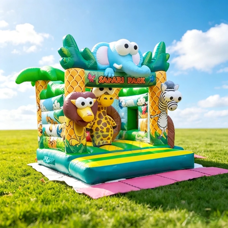 Jungle Commercial Inflatable B - Kids Outdoor Zoo ulasan dan harga
