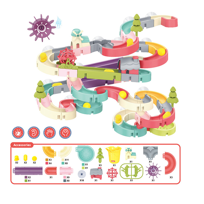 Assembling Track Ball Slide Ba - Kids Outdoor Table ulasan dan harga