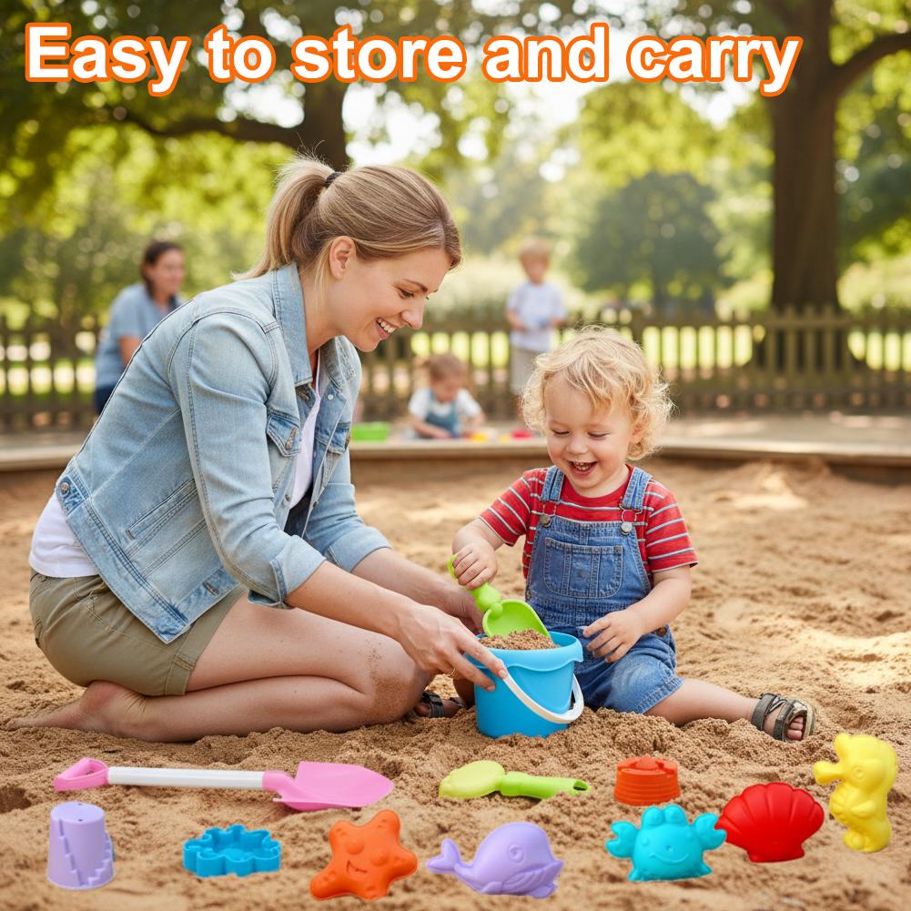 Mini Beach Toy Set Shovels Buc - Kids Outdoor Play Equipment ulasan dan harga
