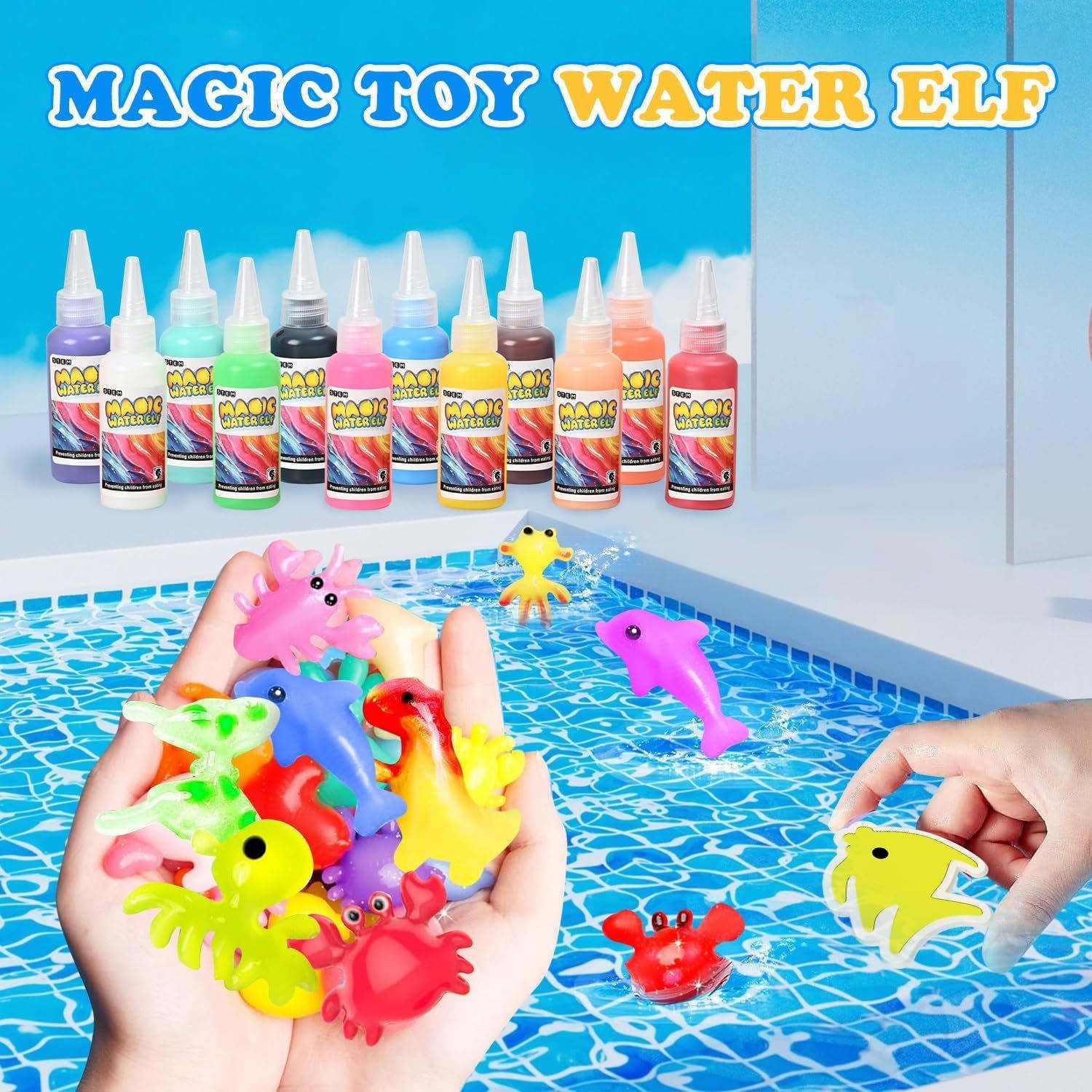 Magic Gel Water Beads Toy: 12- - Kids Outdoor Garden ulasan dan harga