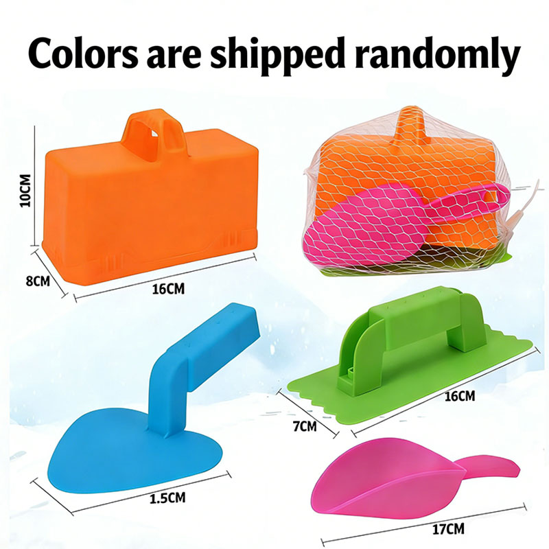 4pcs Snow Sand Construction To - Kids Outdoor Play Equipment ulasan dan harga