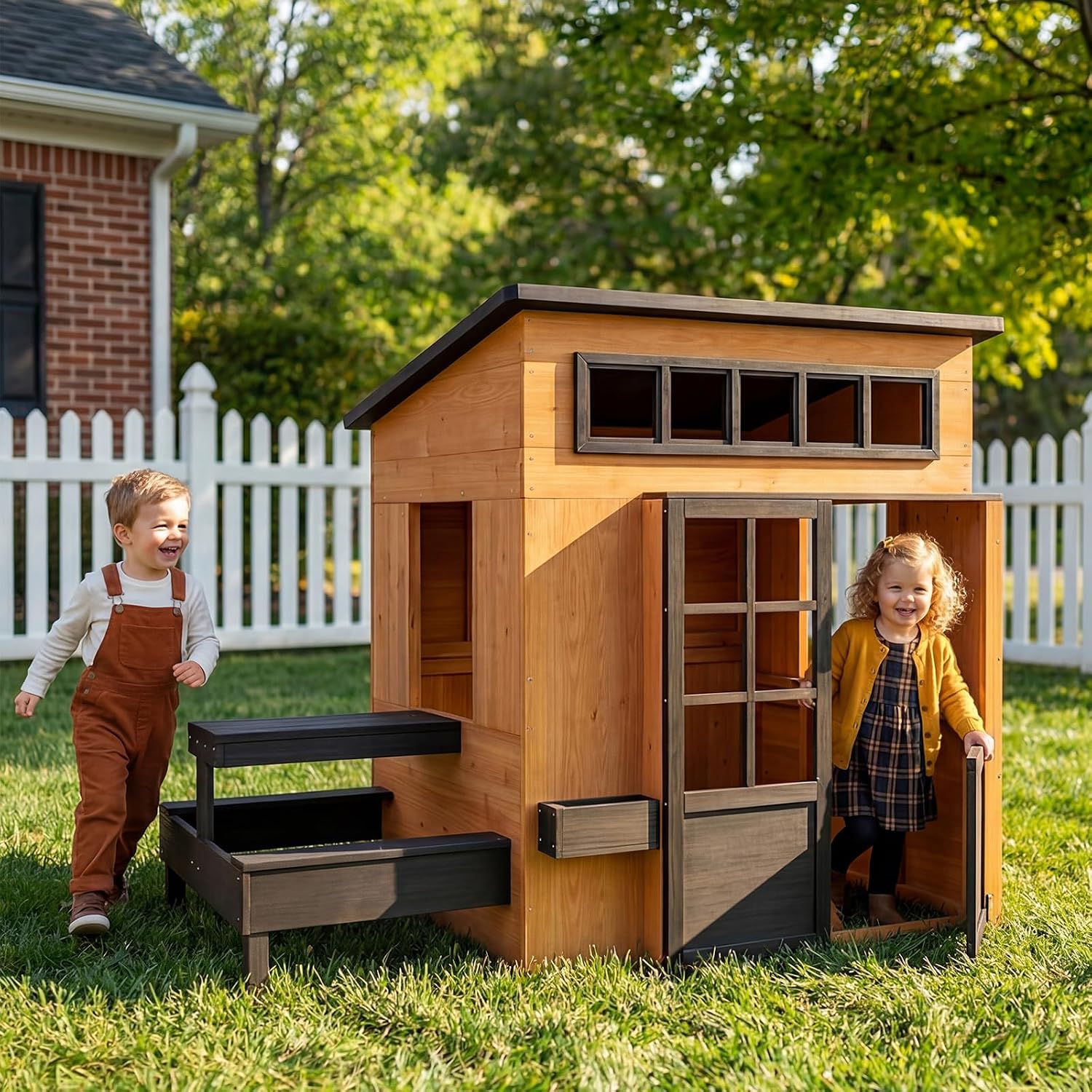 Nordivale Outdoor Playhouse Mo - Kids Outdoor Chalkboard ulasan dan harga