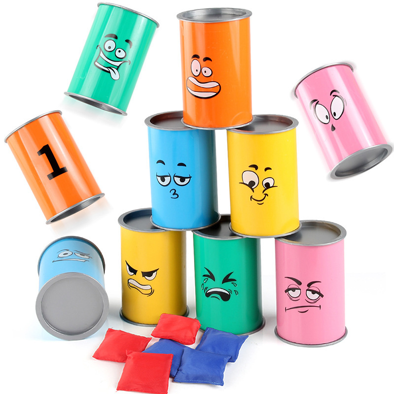 Children's Can Throwing Knockd - Kids Indoor Outdoor Games ulasan dan harga