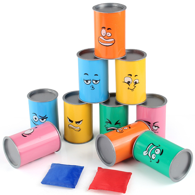 Children's Can Throwing Knockd - Kids Indoor Outdoor Games ulasan dan harga