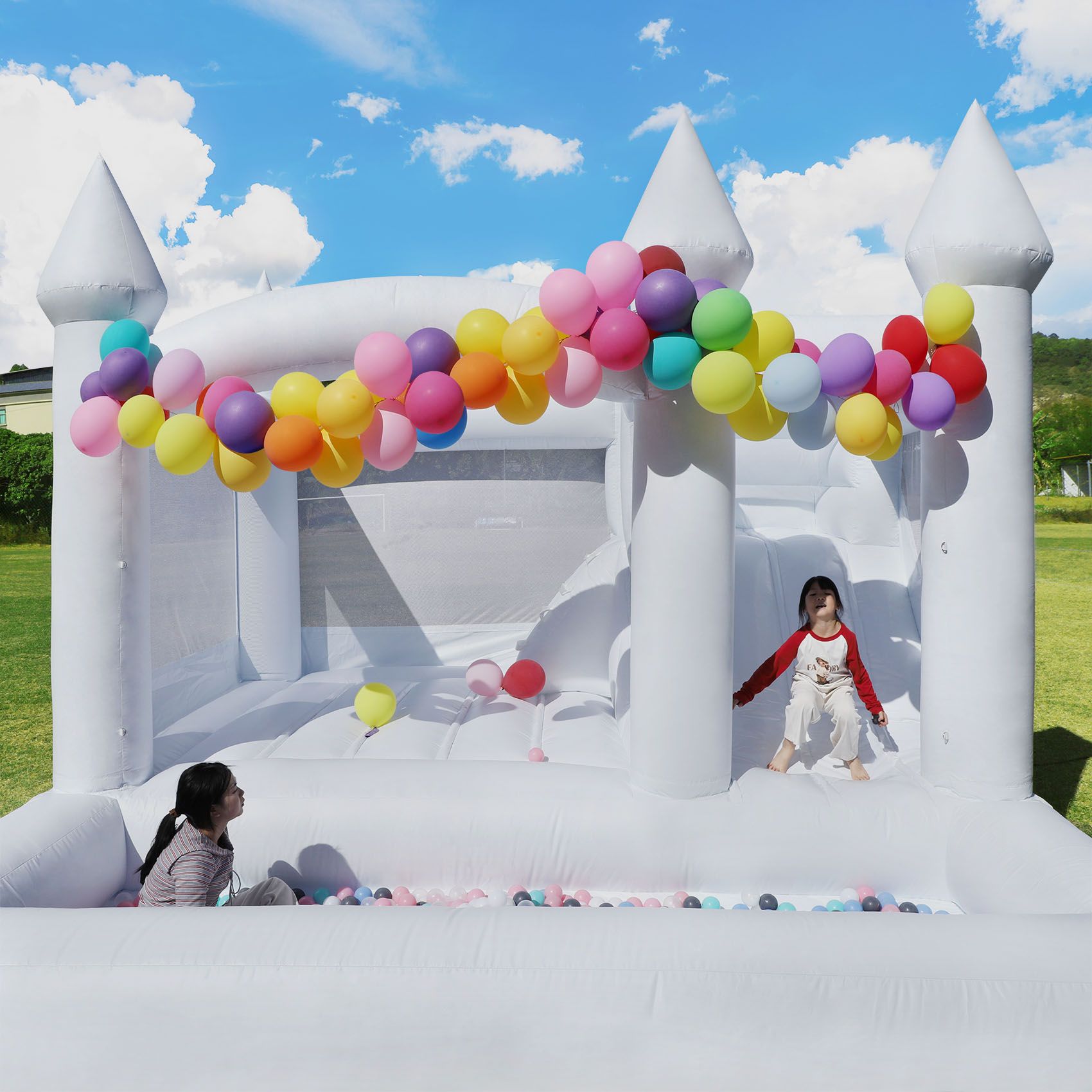 Bouncy Castle Bounce Houses Ju - Play Kids Outdoor ulasan dan harga