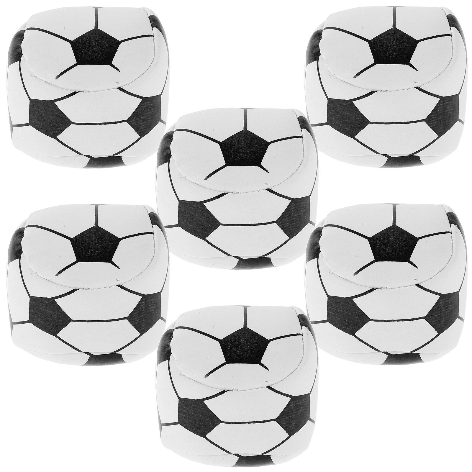 6Pcs Soccer Bean Bags Corn Hol - Kids Indoor Outdoor Games ulasan dan harga