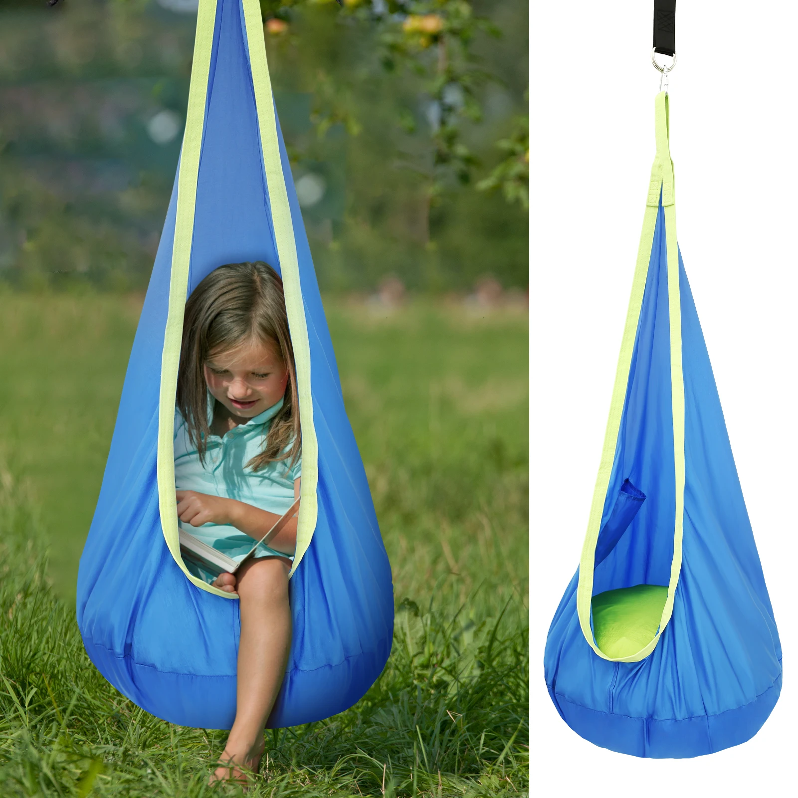 Chair Sensory Swing Chair Kids - Kids Outdoor Hammock Swing ulasan dan harga