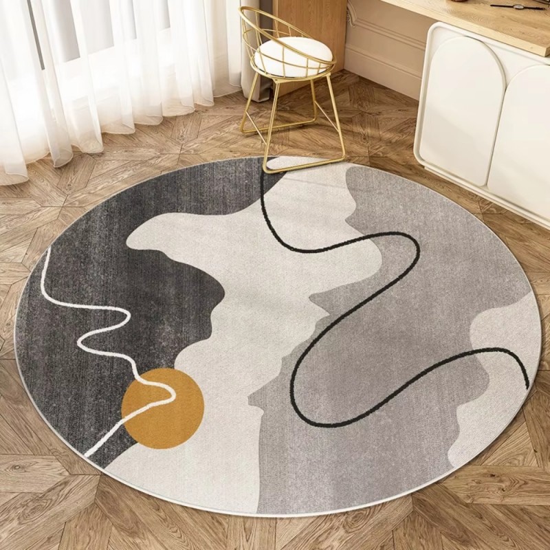 VIKAMA Nordic Abstract Round R - Kids Outdoor Lounge Furniture ulasan dan harga