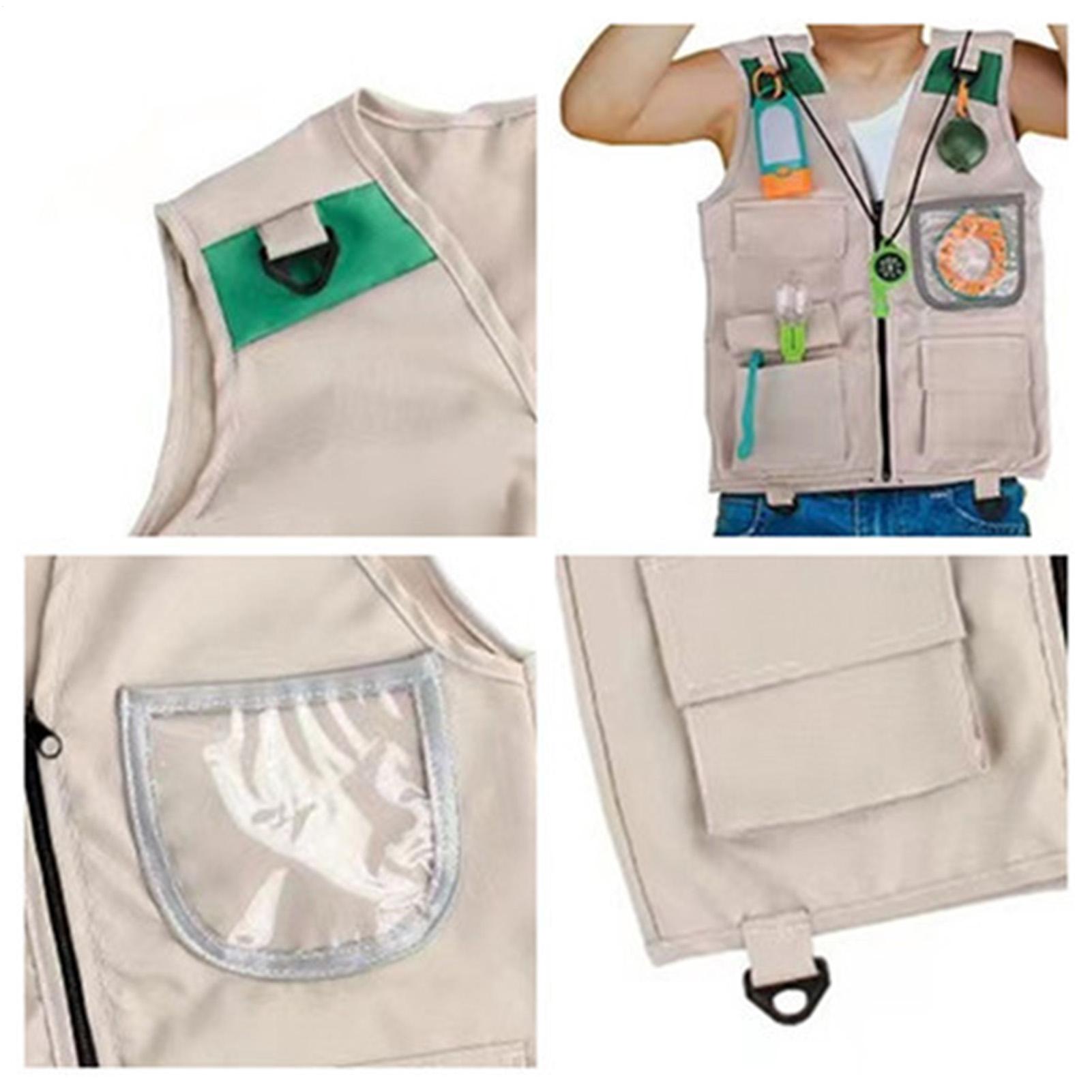 Kids Fishing Vest Sleeveless C - Kids Outdoor Zoo ulasan dan harga