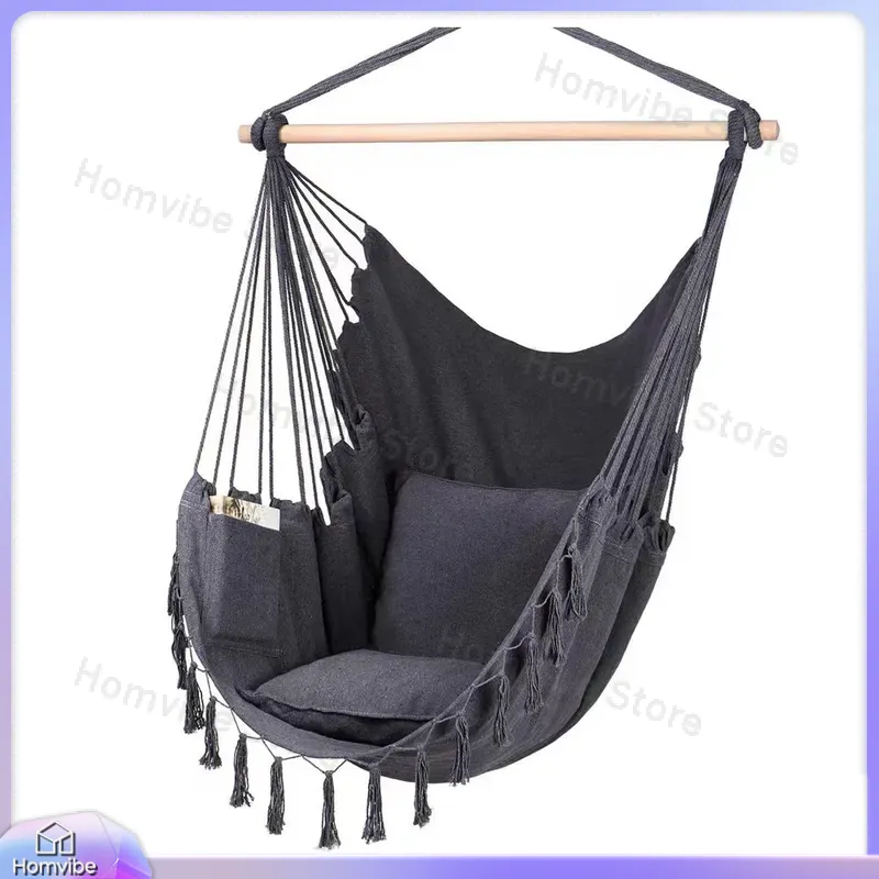 Outdoor Hanging Chair Cotton H - Kids Outdoor Hammock Swing ulasan dan harga