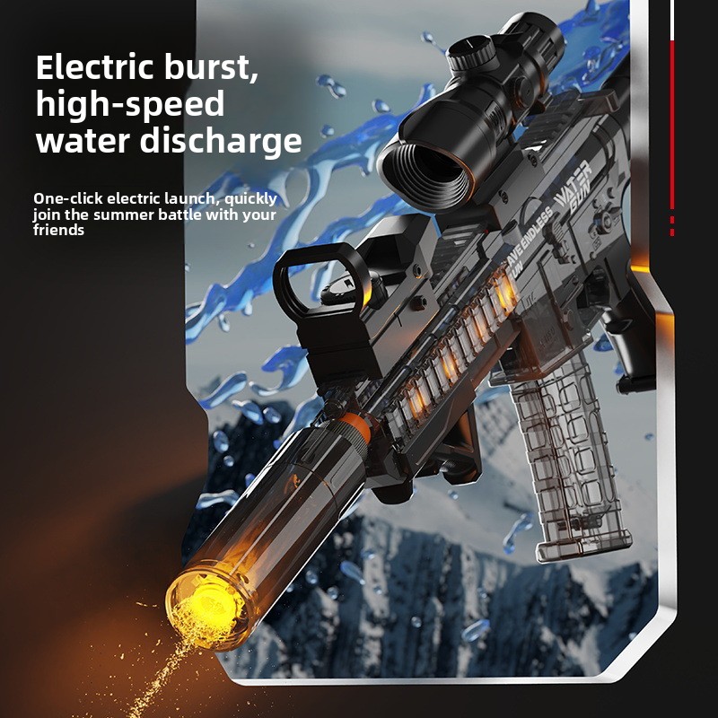 High Pressure M416 Electric Wa - Water Gun Soaker ulasan dan harga